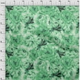 thumbnail image 4 of oneOone Polyester Spandex Sea Green Fabric Floral Sewing Fabric By The Yard Printed Diy Clothing Sewing Supplies 56 Inch Wide, 4 of 4