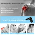 thumbnail image 4 of Shoulder Brace with Pressure Pad Breathable Shoulder Support for Rotator Cuff, Breathable Shoulder Support, Pressure Pad, 4 of 6