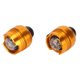 thumbnail image 3 of 2 piezas de linternas LED impermeables de aleación de aluminio para zapatos, accesorio para acampar al aire libre y senderismo, color dorado, 3 of 5