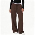 thumbnail image 3 of Tsivenald Sweatpants for Women Baggy Sweat Pants for Women Elastic Waist Drawstring with Pockets Casual Gym Lounge Workout Pants, 3 of 7
