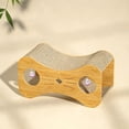 thumbnail image 6 of LGCASL Cat Scratching Post Toy Scratcher Tunnel Tunnel | Corrugated Scratcher for Indoor Outdoor Home Living Room Corner Floor, Khaki, 6 of 9