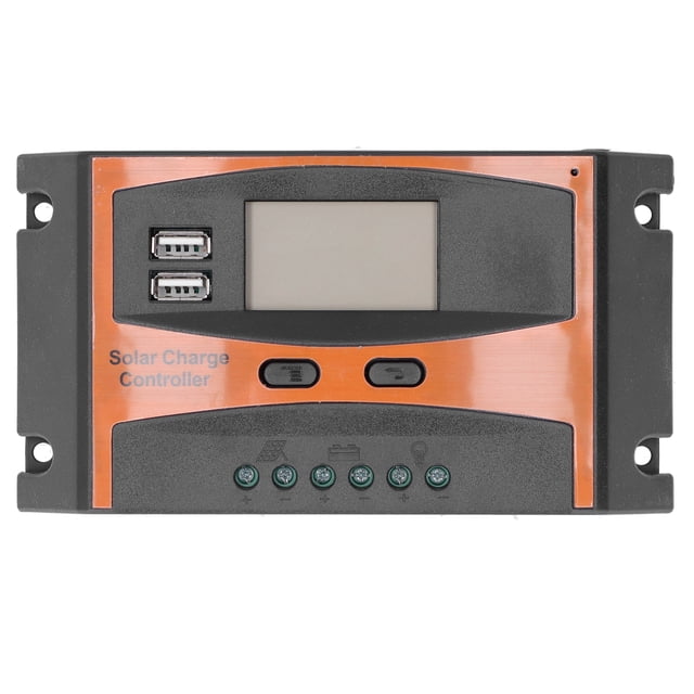 Controlador de carga solar de 12 V/24 V, IP32, resistente al agua, PWM de alta eficiencia, 20 A