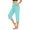 Mint Green, variant on yunLCZ Women's Wide Leg Pants Side Slit Pull On For Women Casual Lightweight Elastic High Waist Pants 2025 Summer Office Slacks