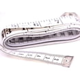 thumbnail image 4 of Classic White Sewing Tailor 3 Meters Double-Scale Measure Thick Soft Fabric Tape Measuring Weight Loss Medical Body Measurement Cloth Ruler Dressmaker Flexible Ruler Tape 2pcs, White, 4 of 6