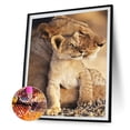 thumbnail image 1 of Cuadros Decorativos Completo redondo taladro diamante pintura mosaico animales serie Home Decors (E1324) Tmvgtek embutido en tela, 1 of 9