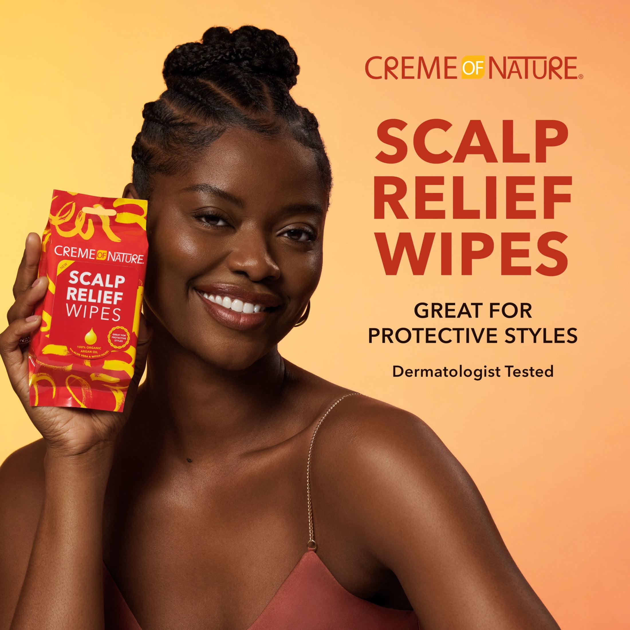Creme of Nature Argan Oil from Morocco Scalp Relief Wipes