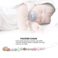 thumbnail image 4 of Clips, Multicolour Optional Soft Birthday Gift  Chain  For 0-3 Years Old For  For Pacifiers, 4 of 8