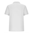 thumbnail image 5 of WQQZJJ 2025 Summer Saving Mens Casual T-Shirt Short/Long Sleeve Crew Neck Soft Tee Shirts Summer Beach Waffle Textured Tops with Pocket,White-M, 5 of 6