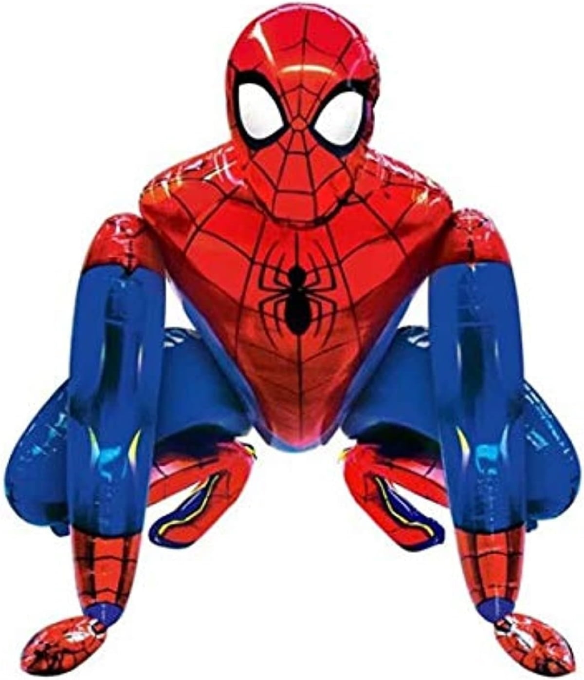 Spiderman 3D Stand Airwalker Balloons Medium Size for Boys Kids Toddlers, 25 in