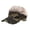 Brown, variant on Unisex Camouflage Spiky Hair Visor Cap Novelty Mohawk Adjustable Strap Hat Party Costume Casual Outdoor Fun Headwear Brown