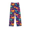 thumbnail image 6 of qelini Halloween Lounge Sets Women Plus Size Long Sleeve Top & Lounge Pants 2 Piece Sleepwear with Drawstring Ptint Loungewear, 6 of 7