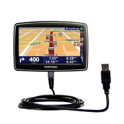 Kindercentrum boeren Verstoring Classic Straight USB Cable suitable for the TomTom XXL 535T with Power Hot  Sync and Charge Capabilities - Walmart.com - Walmart.com