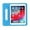 Blue, variant on Cowithday Kids Case for Apple iPad Pro 12.9 inch 2022/2021/2020/2018 (6th/5th/4th/3rd Generation) with Pencil Holder/Rotating Kickstand Swivel Handle EVA Foam Shockproof Rugged Flip Stand Cover, Blue