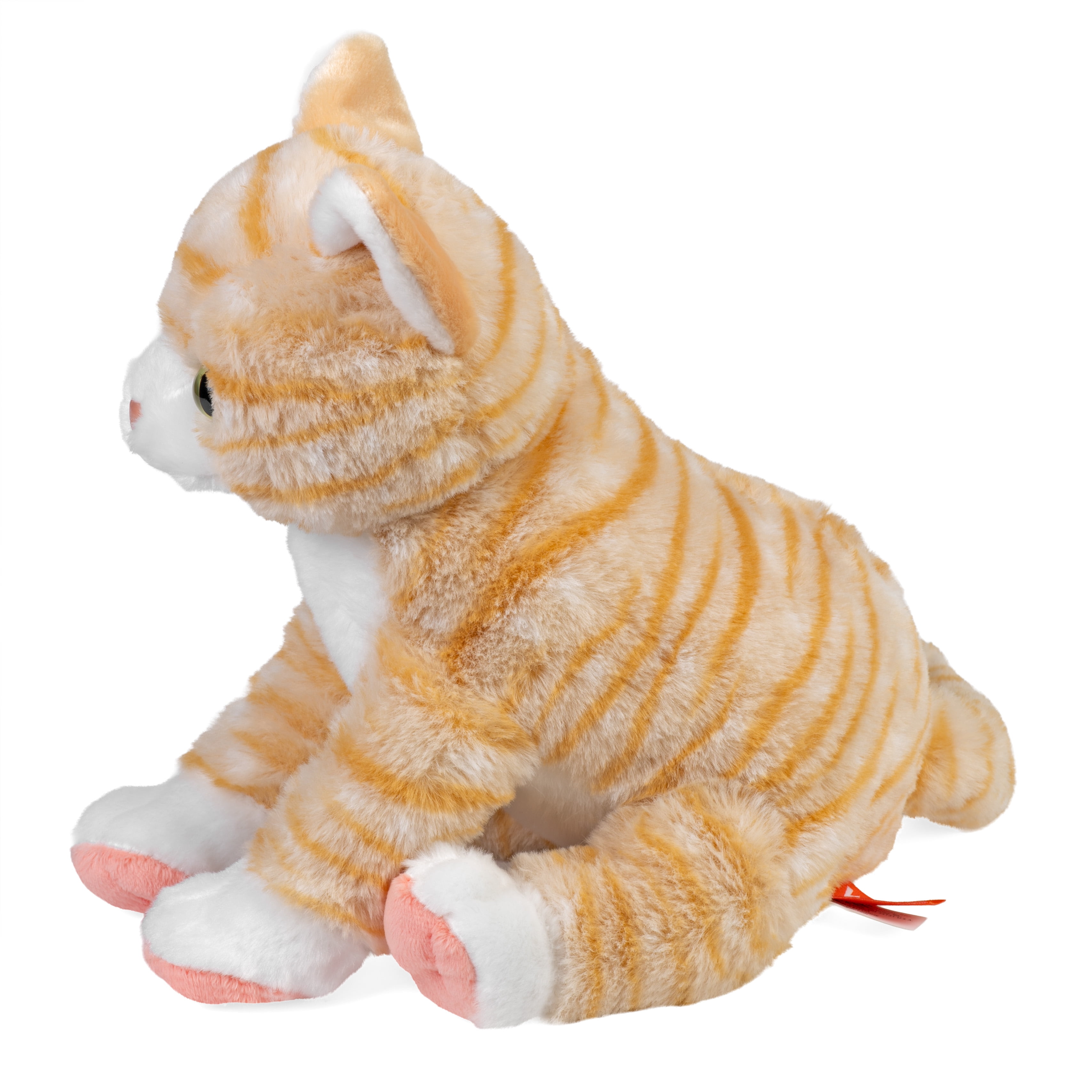 Wild Republic Cuddlekins Orange Tabby Cat, Stuffed Animal, 12 Inches, Plush Toy, Fill is Spun Recycled Water Bottles