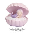 thumbnail image 2 of 1pc Resin Craft Mermaid Night Lamp Shell Mermaid Small Night Lamp Ornament, 2 of 8