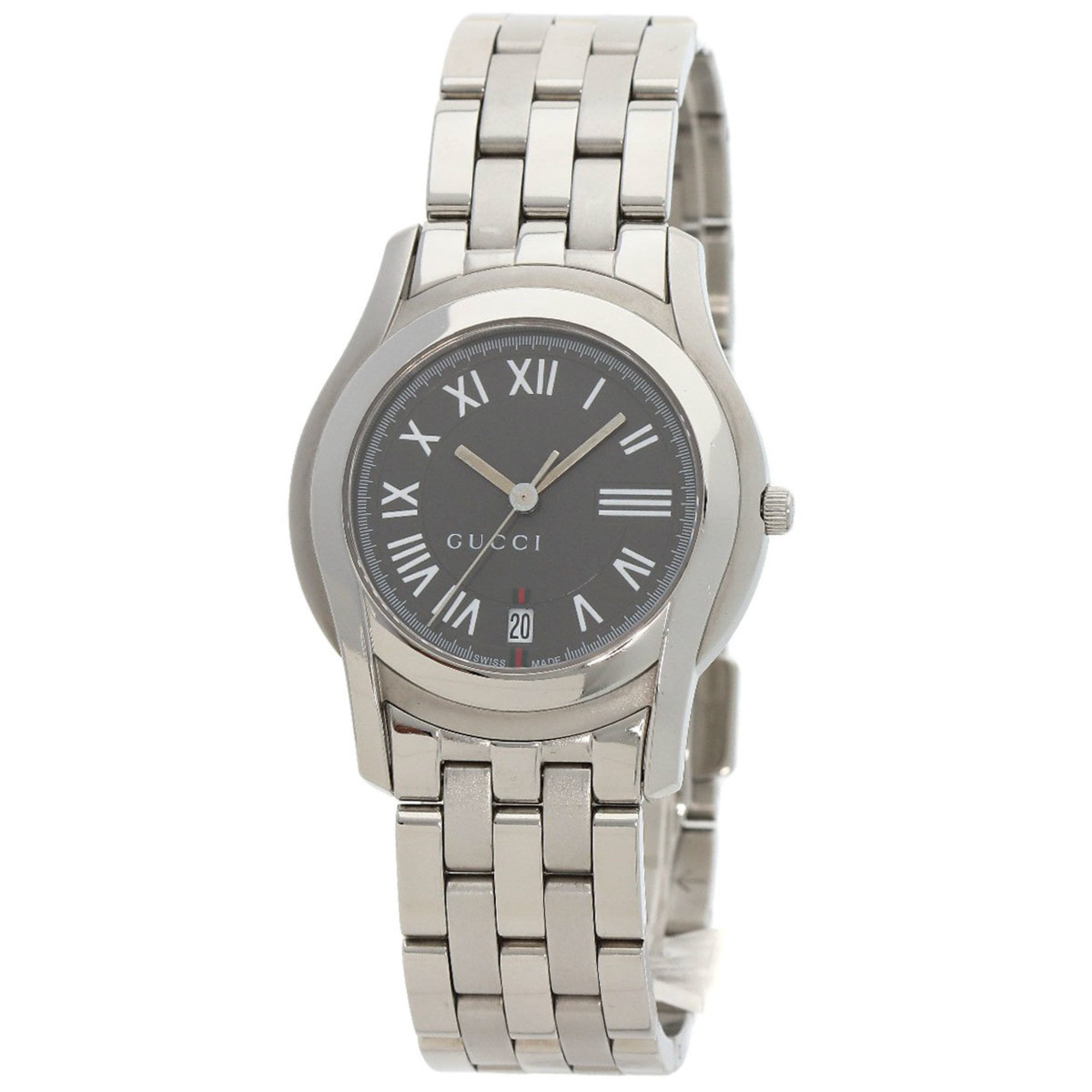 Gucci wristwatch watch 5500L 11P Diamond women’s with box Gucci Brown Stainless Steel Diamond 5500L Women main image 2