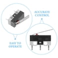 thumbnail image 4 of Interruptor de límite micro de 20 piezas con brazo de palanca interruptor de 2A 125V reemplazo perfecto para electrodomésticos y automoción, 4 of 5