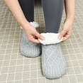 thumbnail image 5 of Women's Thermal Slip-Resistant Socks - Cozy Fuzzy Fleece Lined Winter Wear, 5 of 5