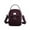 D, variant on Waterproof Nylon Women Mini Crossbody Purse Multiple Storage Pockets Smooth Metal Zipper Headphone Port Removable Strap Compact Handbag For Casual Daily Outdoor Use Shopping Travel Work