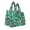 Christmas Green, variant on Wrapables Medium Foldable Tote Nylon Reusable Grocery Bag (Set of 2), Doggy Sushi