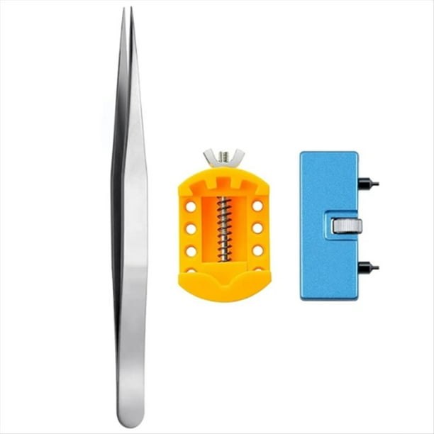Kit Herramientas Reparación , Llave Abridora Relojes, Removedor Cubierta Trasera, Herramientas Apertura para Cambio Batería, Herramienta Reparación Relojes