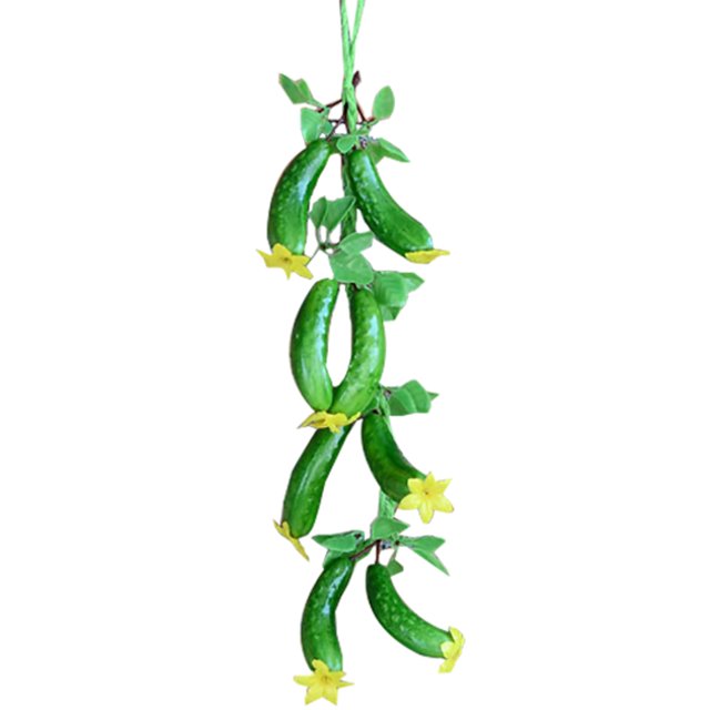 Coofit Artificial Vine Fruit Vegetable Shape Hanging Vine Artificial Wall Plant