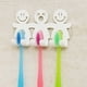 thumbnail image 2 of Happy Smiley Face Soporte Para Cepillos De Dientes Utilidad Succión Almacenamiento Rack Soportes Para Cepillos De Dientes Methold HA028774-00, 2 of 6