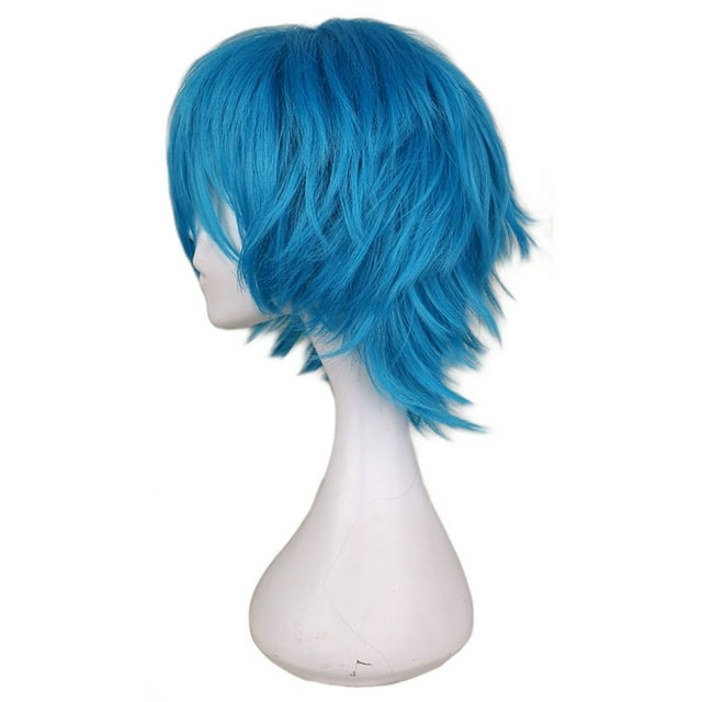 Peluca para cosplay My Hero Academia Shigaraki Tomura, pelo sintético