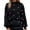 Black, variant on Tiweut Women's Casual Neck Sweater Cozy Lantern Sleeve Cute Heart Pattern Knitted Tops Fall Pullover Sweaters,Black,S