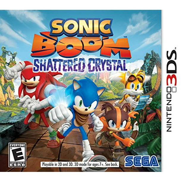 Sonicboom Shatteredcrystal Sega Nintendo 3ds 010086611144
