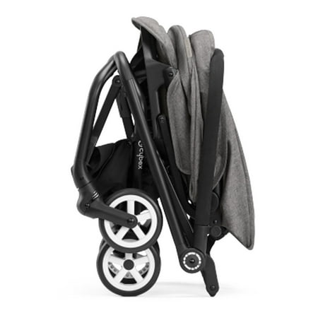 Cybex Eezy S Twist Baby Stroller, Manhattan Grey & Aton 2  Rear-Facing Car