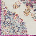 thumbnail image 7 of Floransa FSA-2327 9' x 12'3" Rug Bright Pink/Medium Gray/Beige/Navy/Saffron, 7 of 7