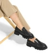 thumbnail image 6 of BURUDANI Womens Penny Loafers Platform Chunky Loafers for Women Dressy and Work, 6 of 7
