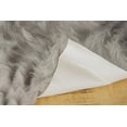 thumbnail image 4 of H-Luxe 2'X3' Gordon Faux Sheepskin Rug, 4 of 6