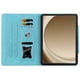 thumbnail image 3 of E6V For Samsung Galaxy Tab S9 Tab S10 FE S9 FE Tab S8 Tab S7 Case T8T Leather Tablet Cover with Card, 3 of 5