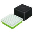 thumbnail image 4 of MasteelfCA 1 Set Practical Nursery Pot Plastic Planting Tray Hydroponic Pot with Lid, 4 of 8
