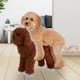 thumbnail image 4 of Peluche de perro realista, mascota de compañía, peluche esponjoso para cachorro, ideal para regalar en Pascua, Acción de Gracias, Navidad y Año Nuevo (blanco, mediano)., 4 of 4