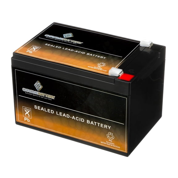 Chrome Battery 12V (12 Volts) 14Ah SLA Battery replaces Fp12120 Wp10-12 00801-1460 Tr12-12