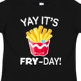 thumbnail image 4 of Inktastic Yay Its Fry Day with Cute French Fries Boys or Girls Toddler T-Shirt, 4 of 5