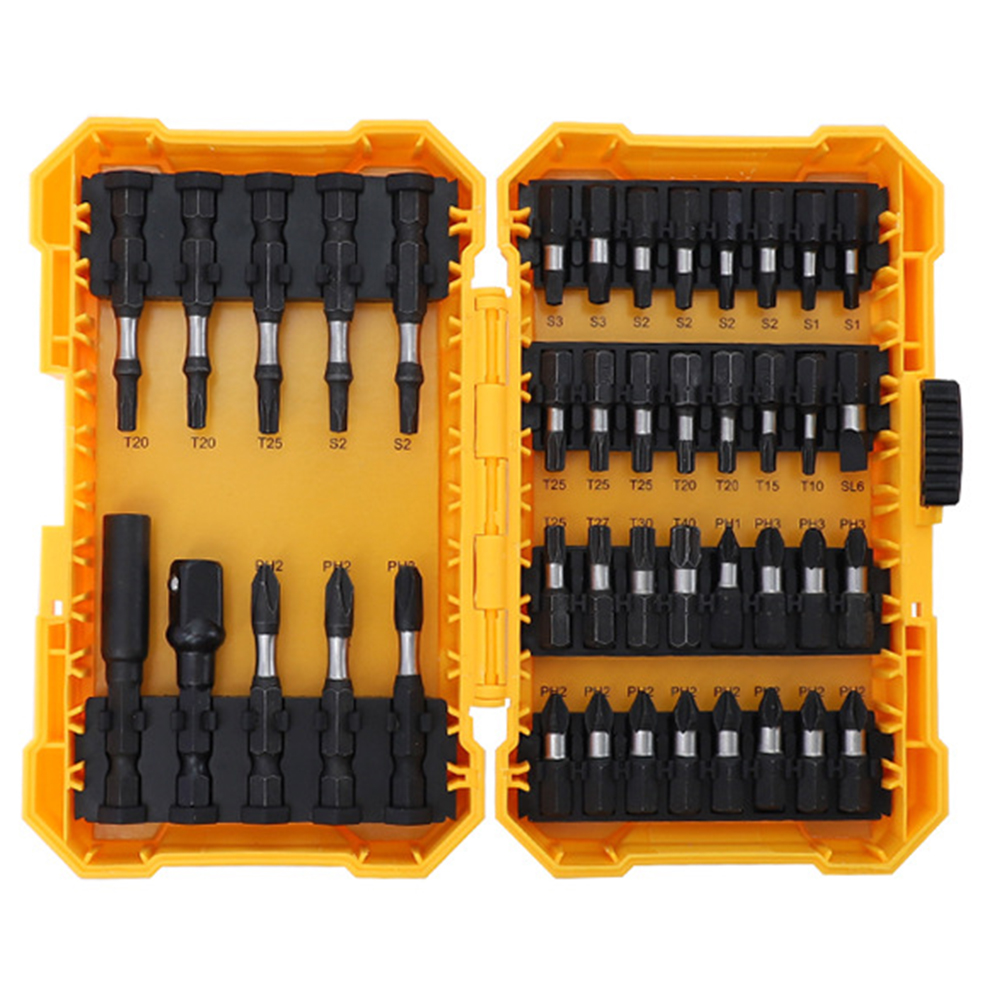 Electric Impact Drill Bit Combination Set S2 Alloy Steel Twist Drill Bit MultiSpecification