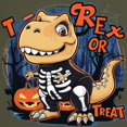 thumbnail image 3 of CafePress - T Rex Or Treat Men's Value T Shirt - Men's Classic Graphic Cotton T-Shirt, 3 of 4