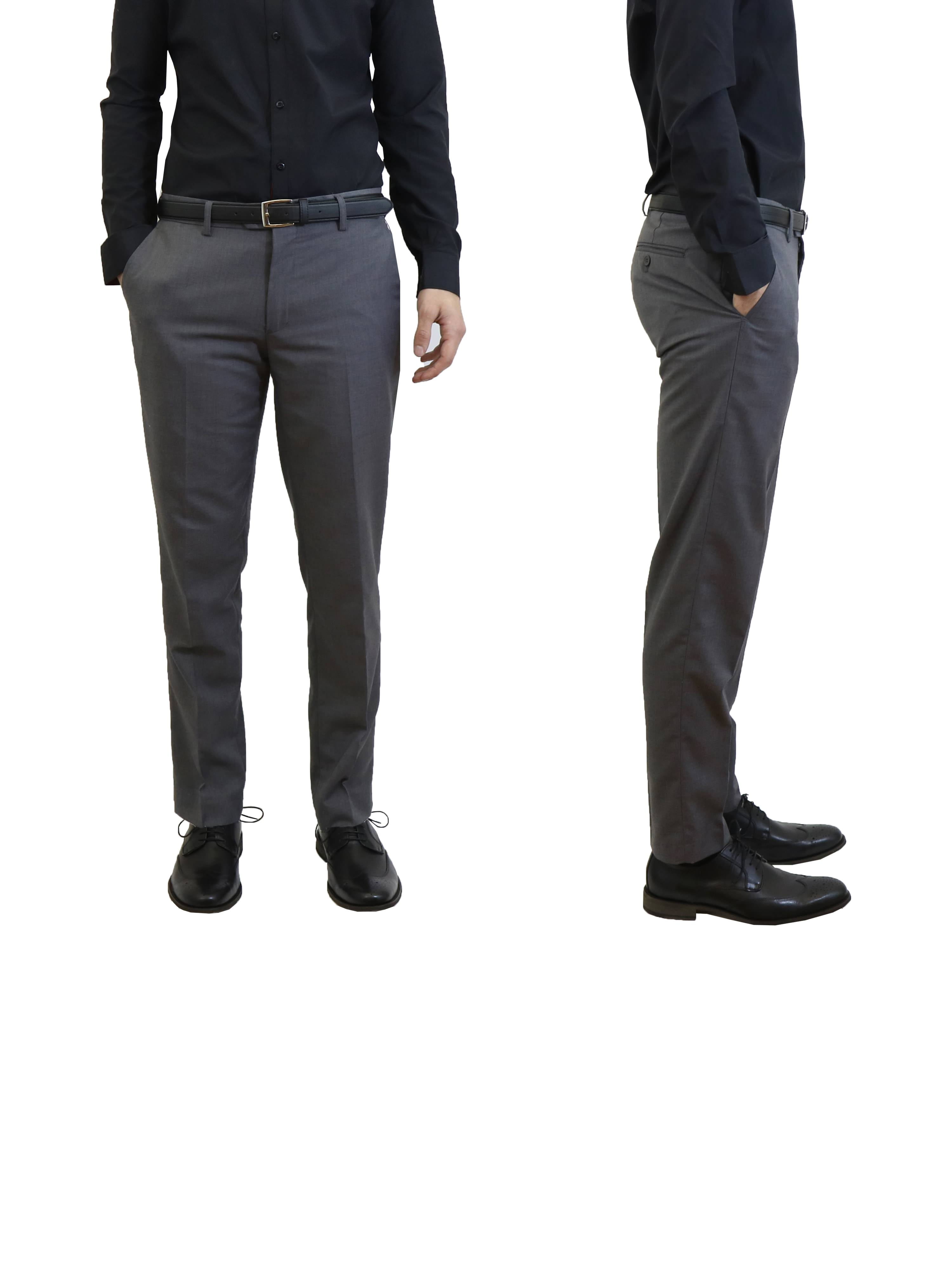 walmart mens black work pants