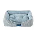 thumbnail image 4 of Sam's Pets Arlo® Large Blue Plaid Dog Bed, 4 of 4