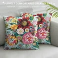 thumbnail image 3 of COMIO  Floral Pillow Cases -Pillowcase Cooling Breathable Ultra Soft Microfiber  Flowers, 3 of 5