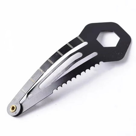 

Outdoor Survival Tools Camping Equipment Safety Survival Kits Hiking Hunting 2Pcs Multi-Hair Clips for Self Defense