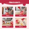 thumbnail image 4 of Coreer, Multi-Purpose Corer Tool, Quick Corer, Easy to Use Pear Shaped Pineapple Kitchen Tool, 4 of 5