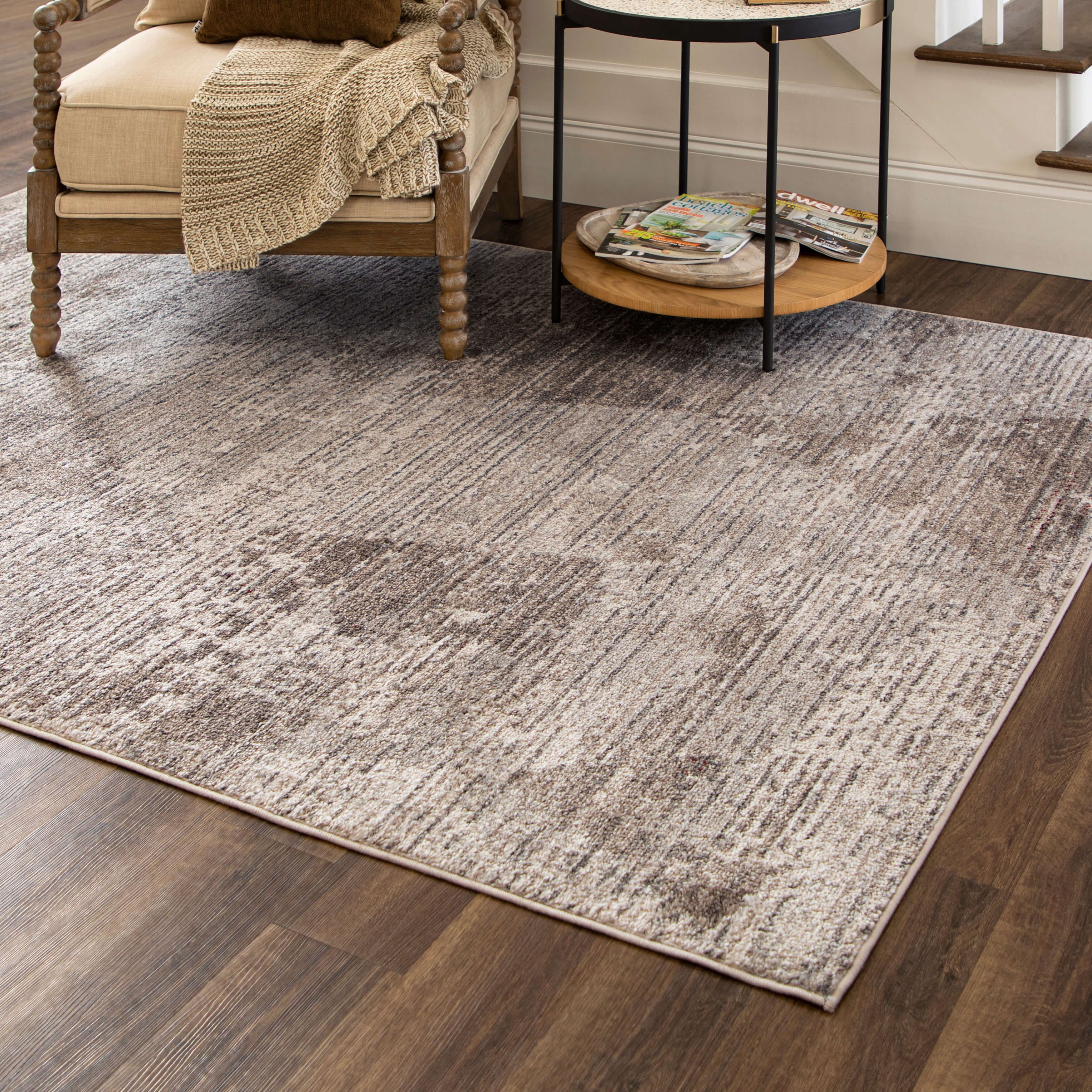 Mohawk Home Wooton Indoor Geometric Area Rug, Cream, 6' x 9'