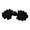 3 black, variant on Yammee Chinese Flower Knots for Frog Buttons Exquisite Satin Fabric Flower for Frog But