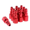thumbnail image 3 of JZROCKER - 10 piezas de acoplador y tapón de aire de 1/4 de pulgada NPT hembra para conectores neumáticos industriales, 3 of 8