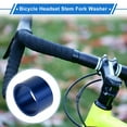 thumbnail image 2 of Espaciador de Dirección de Bicicleta Unique Bargains, Arandela de Vástago de Dirección de 20mm para Bicicleta MTB Universal para Horquilla Delantera de 1 1/8 Pulgadas de Aleación de Aluminio Azul, 2 of 7